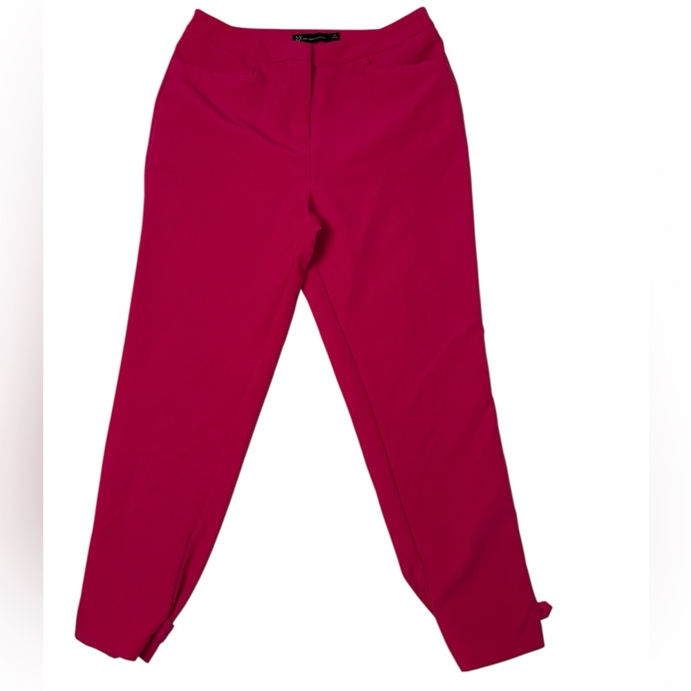 New York &‎ Company Hot Pink Slim Ankle Pants | Size 10
